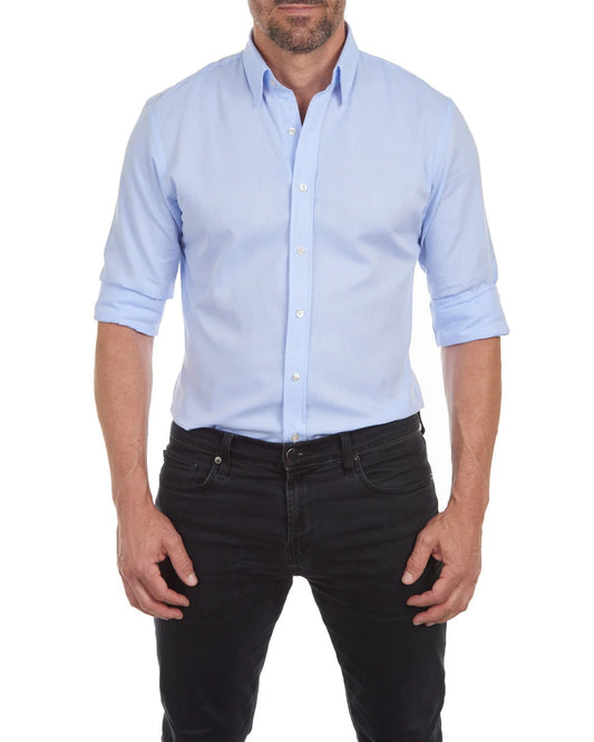 Oak & Coral | Men's Oxford Zip Shirt
