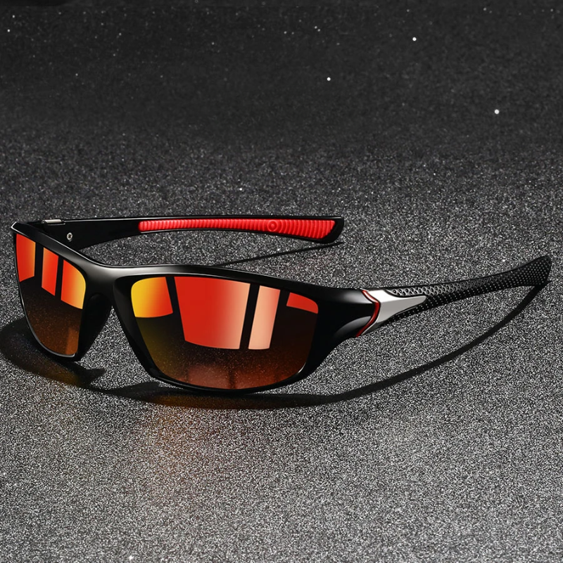 Oak & Coral | Men’s Polarised Sunglasses – UV400 Protection with Lightweight Metal Frame