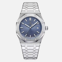 Oak & Coral | Men's Quartz Watch with Roman Numeral Dial