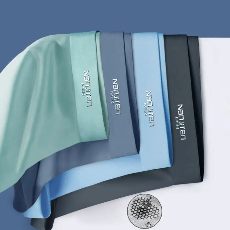 Oak & Coral | Men's Seamless Boxer Briefs