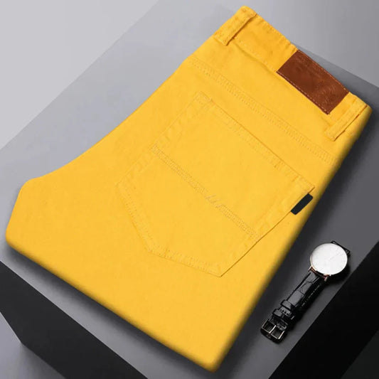 Oak & Coral | Men's Slim Fit Jeans with Stretch Denim