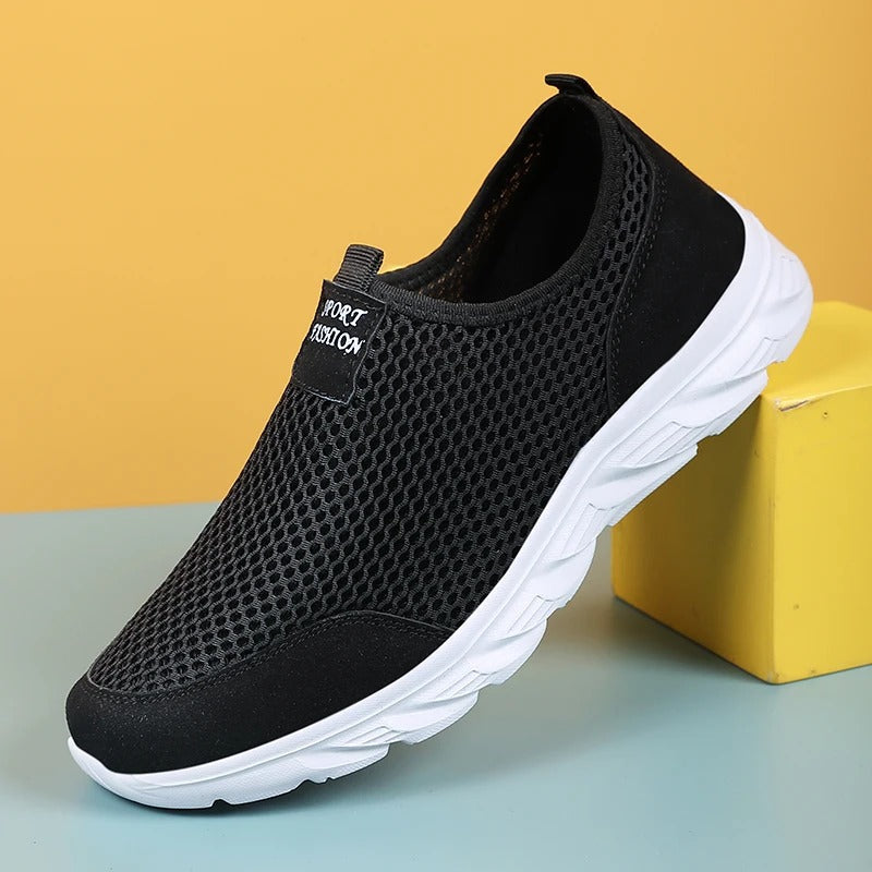 Oak & Coral | Men's Slip-on Mesh Sports Shoes