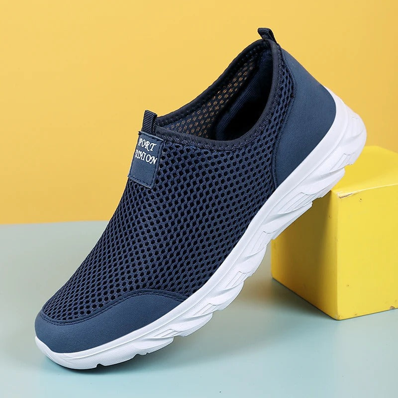 Oak & Coral | Men's Slip-on Mesh Sports Shoes