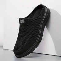 Oak & Coral | Men's Slip-On Sandals Mesh Breathable