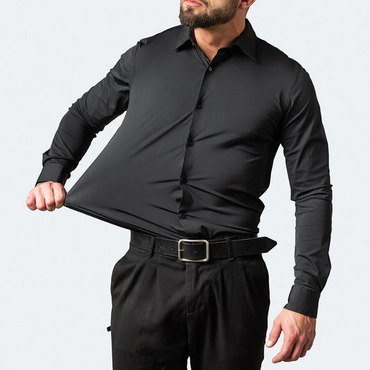 Oak & Coral | Men's Stretch Dress Shirt - Wrinkle-Resistant