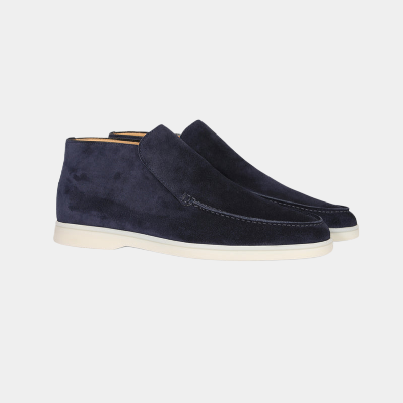 Oak & Coral | Men's Suede Chukka Loafers