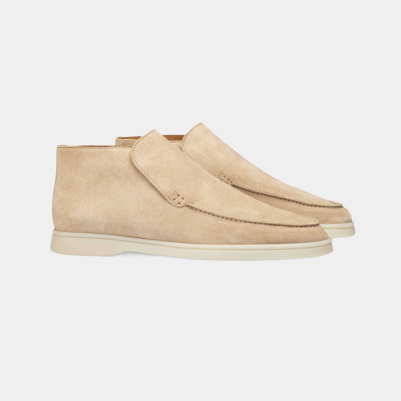 Oak & Coral | Men's Suede Chukka Loafers