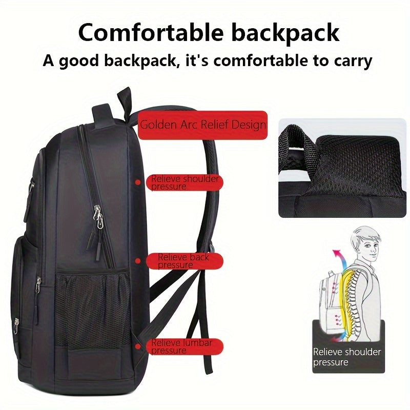 Oak & Coral | Men's Travel Backpack | Large Capacity