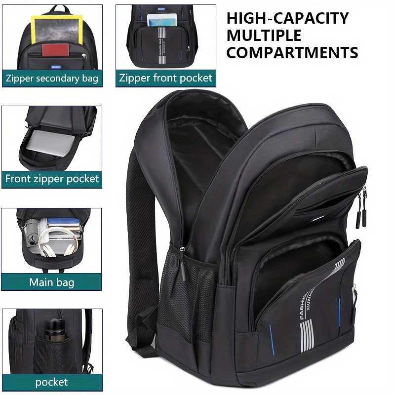 Oak & Coral | Men's Travel Backpack | Large Capacity