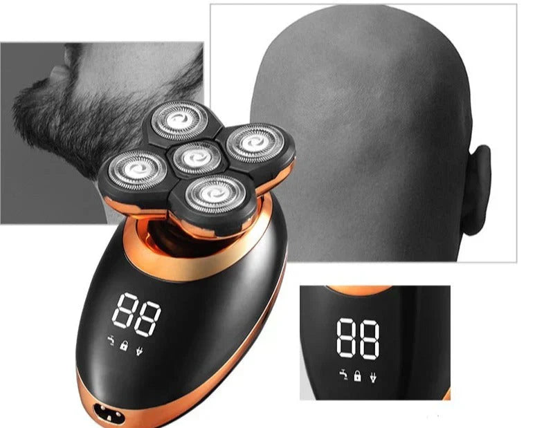 Oak & Coral | Men's Waterproof Rotary Shaver & Trimmer