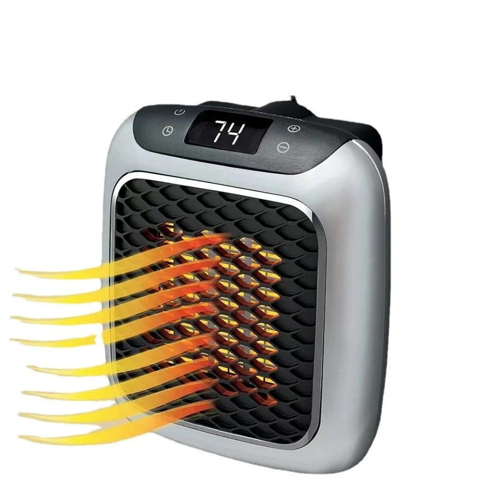 Oak & Coral | Mini Wall Plug Heater with Remote Control
