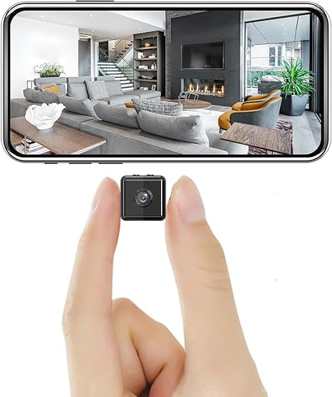 Oak & Coral | Mini Wireless Security Camera with App Control