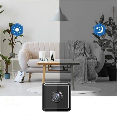 Oak & Coral | Mini Wireless Security Camera with App Control