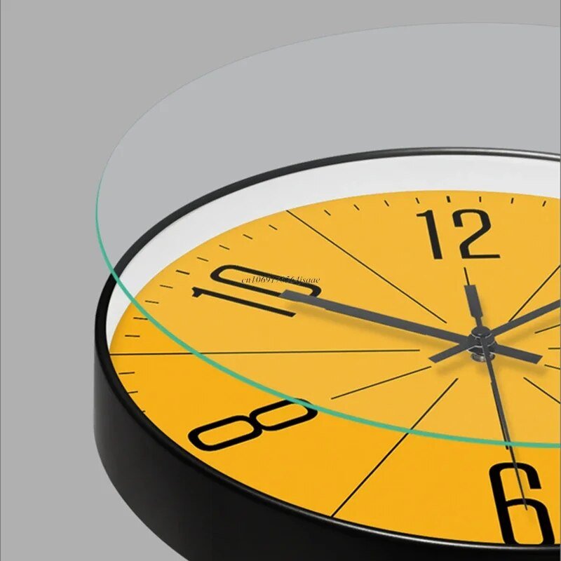 Oak & Coral | Modern Nordic Style Wall Clock