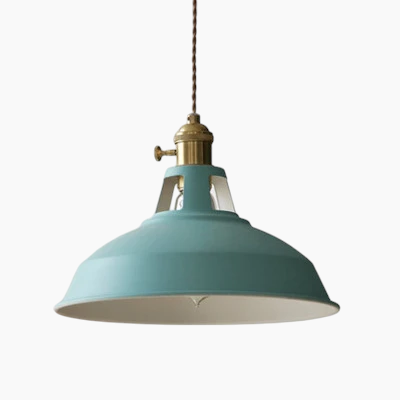 Oak & Coral | Modern Pendant Light | Playful Shine Design