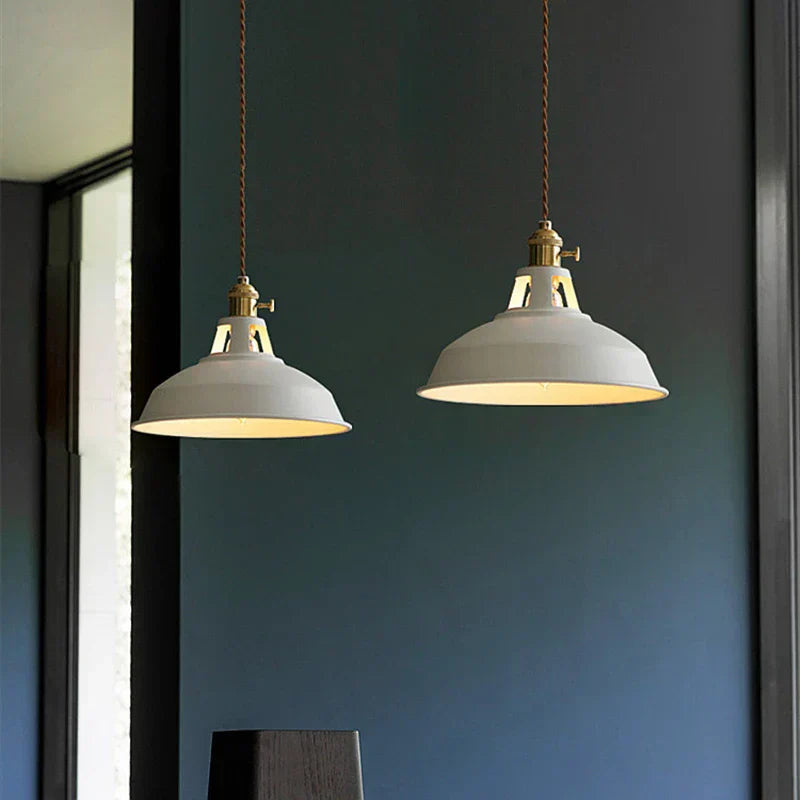 Oak & Coral | Modern Pendant Light | Playful Shine Design