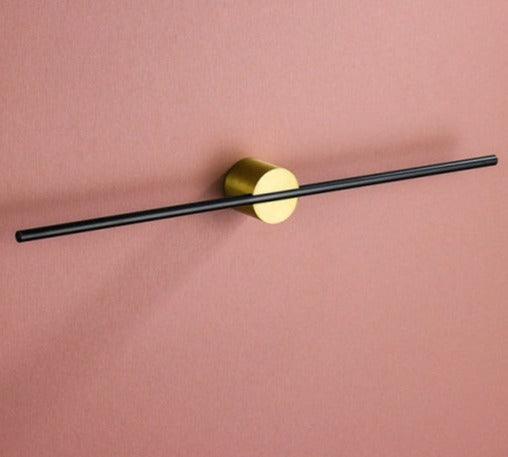 Oak & Coral | Modern Wall Towel Holder with Minimalist Design