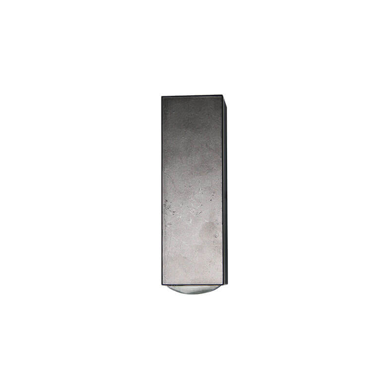 Oak & Coral | Modern Waterproof LED Outdoor Wall Light | Rectangular Up/Down Aluminum Fixture