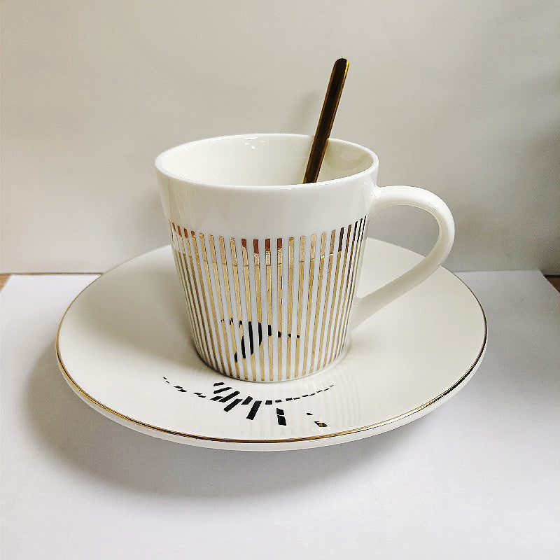 Oak & Coral | Moving Reflection Creative Coffee Cup Mirror Reflection Coffee Mug