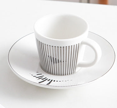 Oak & Coral | Moving Reflection Creative Coffee Cup Mirror Reflection Coffee Mug