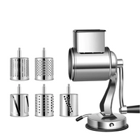Oak & Coral | Multi-Functional Kitchen Rotary Food Grater Slicer