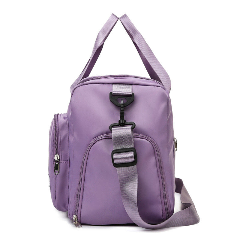 Oak & Coral | Multi-pocket travel bag, sports and gym bag with separate shoe compartment