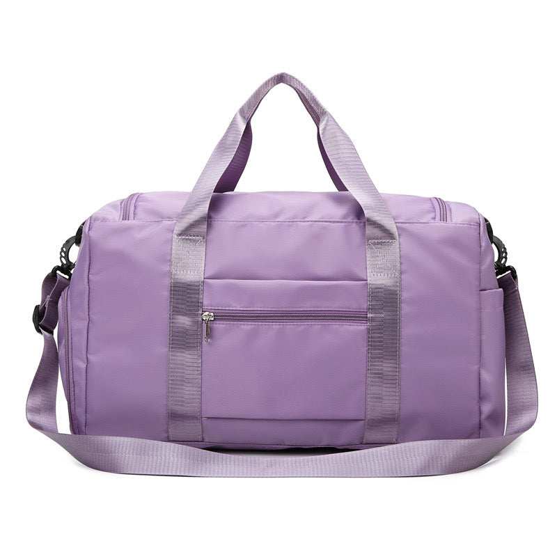 Oak & Coral | Multi-Pocket Travel Bag, Sports and Gym Duffle with Separate Shoe Compartment