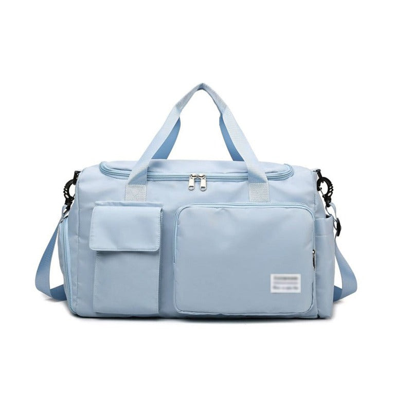 Oak & Coral | Multi-Pocket Travel Bag, Sports and Gym Duffle with Separate Shoe Compartment