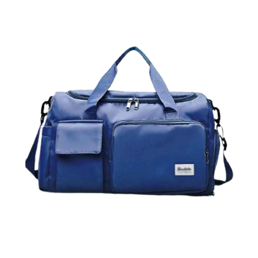 Oak & Coral | Multi-Pocket Travel Bag, Sports and Gym Duffle with Separate Shoe Compartment