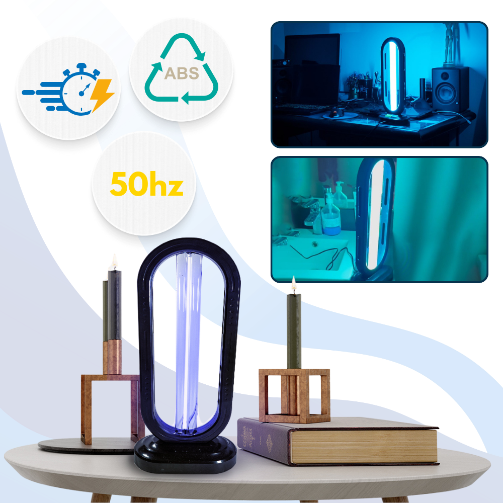 Oak & Coral | Multi-Surface UV Disinfectant Bulb – Strongest Bed Bug Killer for Home & Travel Use