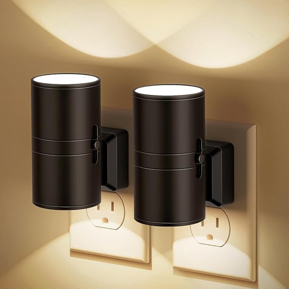 Oak & Coral | Nattlys contact with light intensity detection and adjustable brightness