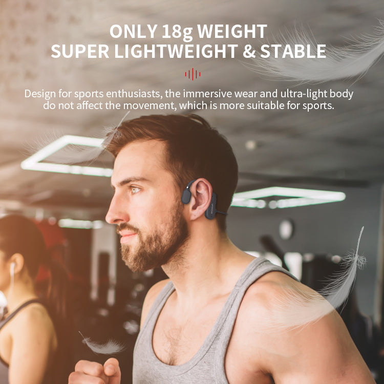Oak & Coral | New Waterproof Bone Conduction Headphones Stereo Bluetooth