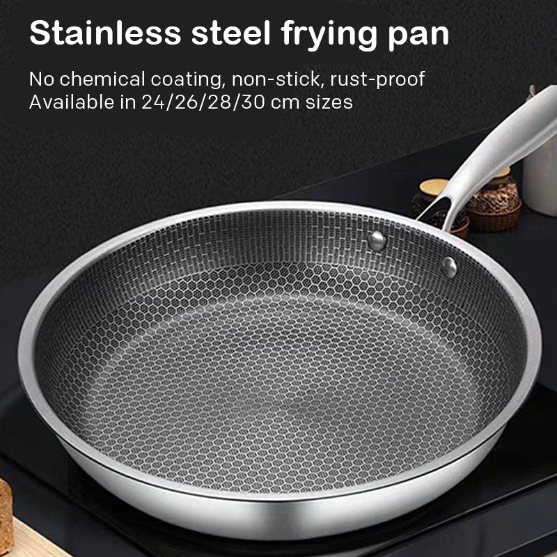 Oak & Coral | Non-stick stainless steel frying pan