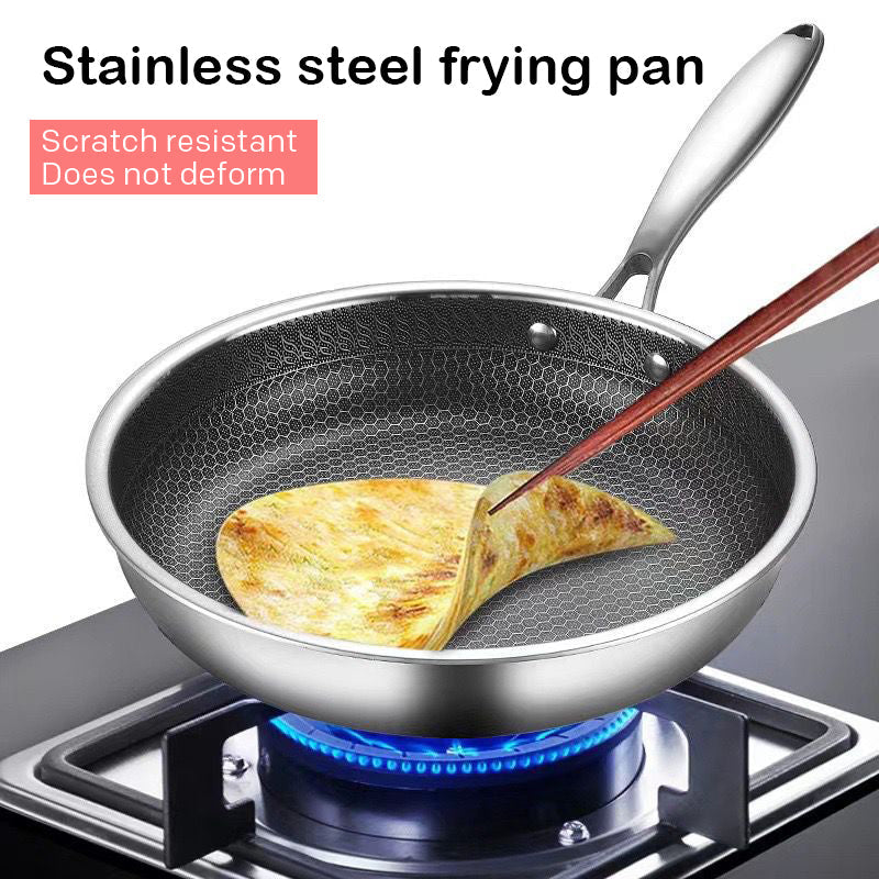 Oak & Coral | Non-stick stainless steel frying pan