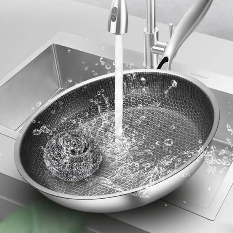 Oak & Coral | Non-stick stainless steel frying pan