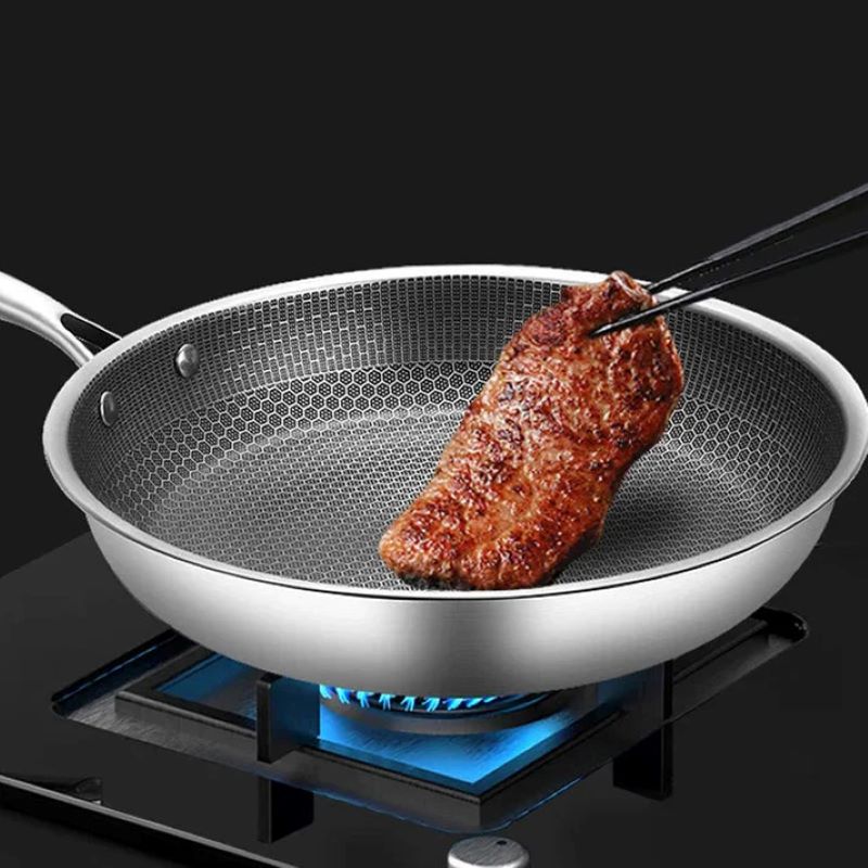 Oak & Coral | Non-stick stainless steel frying pan