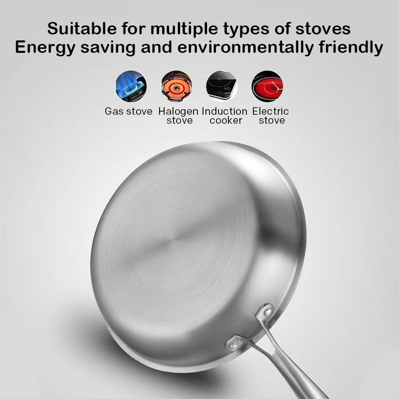 Oak & Coral | Non-stick stainless steel frying pan