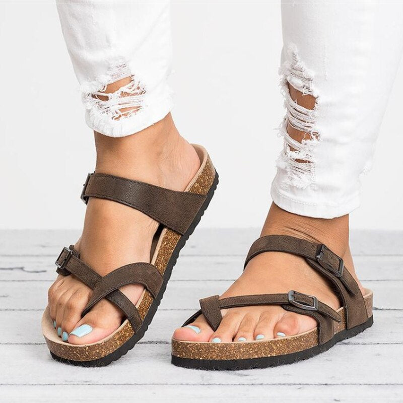 Oak & Coral | Orthopedic Adjustable Sandals