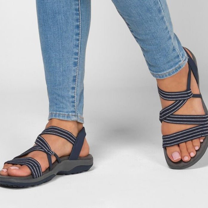 Oak & Coral - Orthopedic Elegant Sandals | Comfortable Strap Sandals for Leisure