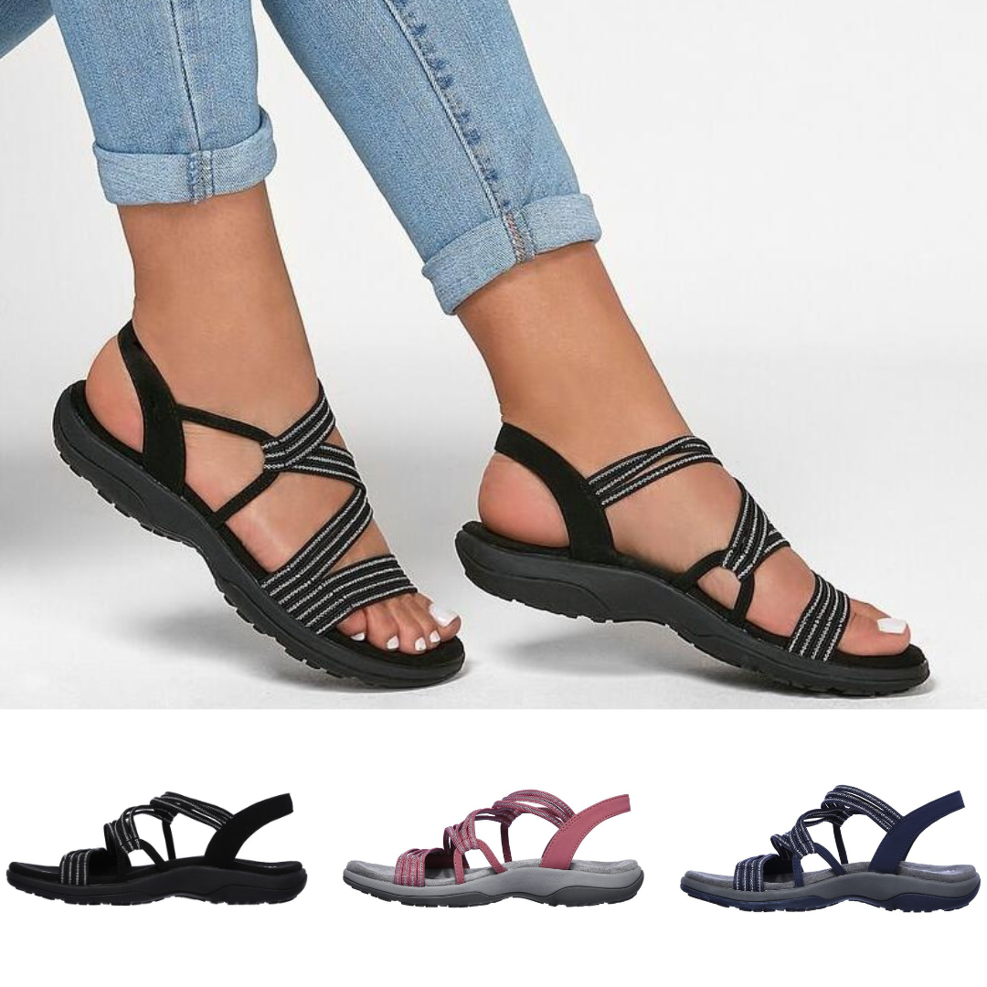 Oak & Coral - Orthopedic Elegant Sandals | Comfortable Strap Sandals for Leisure