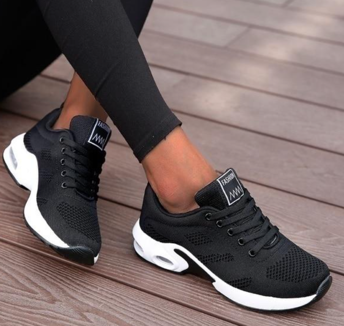 Oak & Coral - Orthopedic Lightweight, Breathable Sports Sneakers for Women | Sporty Casual Running Shoe with Air-Cushion Sole