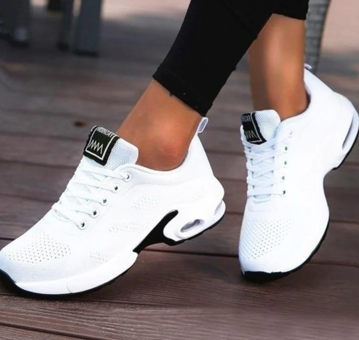 Oak & Coral - Orthopedic Lightweight, Breathable Sports Sneakers for Women | Sporty Casual Running Shoe with Air-Cushion Sole