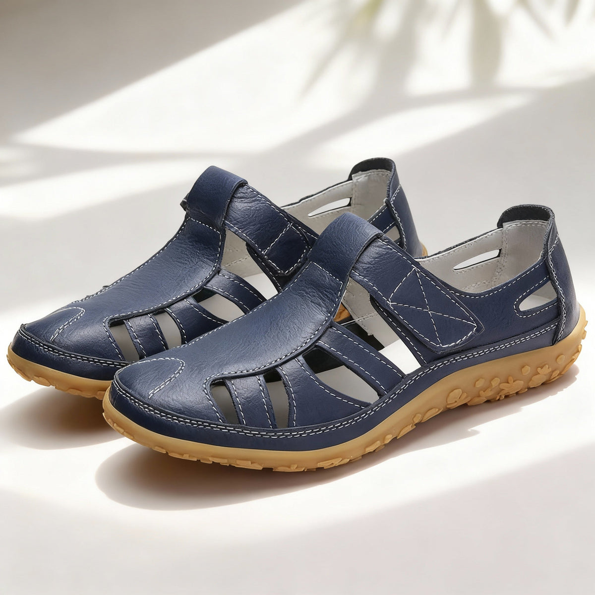 Oak & Coral | Orthopedic Retro Sandals | Anti-Slip