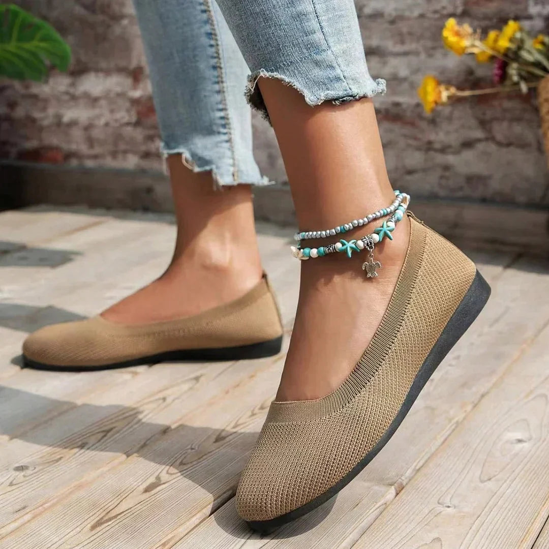 Oak & Coral - Orthopedic Sandals | Flat Loafers | Comfortable Women's Shoes