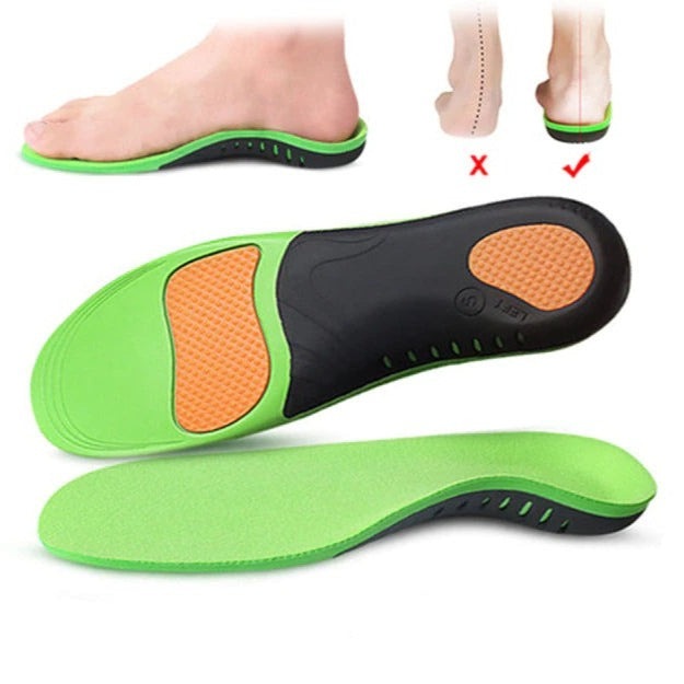 Oak & Coral | Orthotic Insoles for Flat Feet with Arch Support