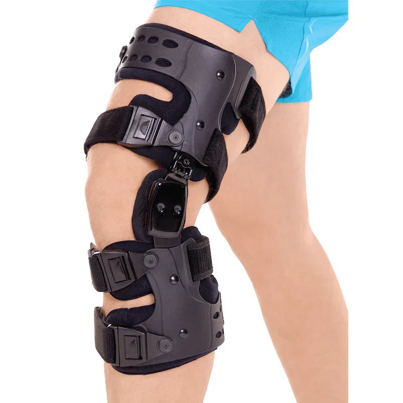 Oak & Coral | Osteoarthritis relieving knee brace – Medial and lateral support for pain relief in bone-on-bone arthritis