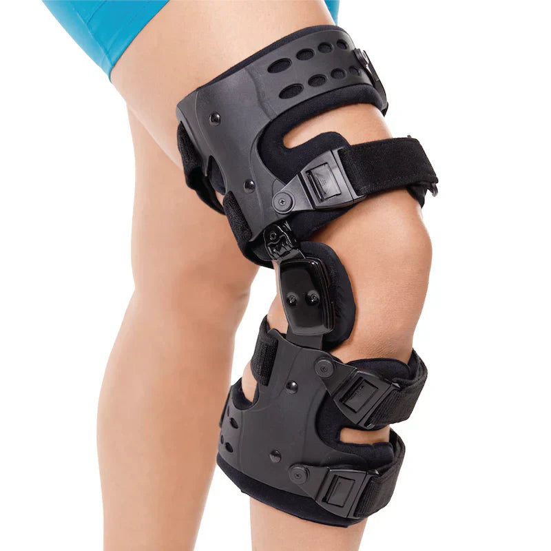 Oak & Coral | Osteoarthritis relieving knee brace – Medial and lateral support for pain relief in bone-on-bone arthritis