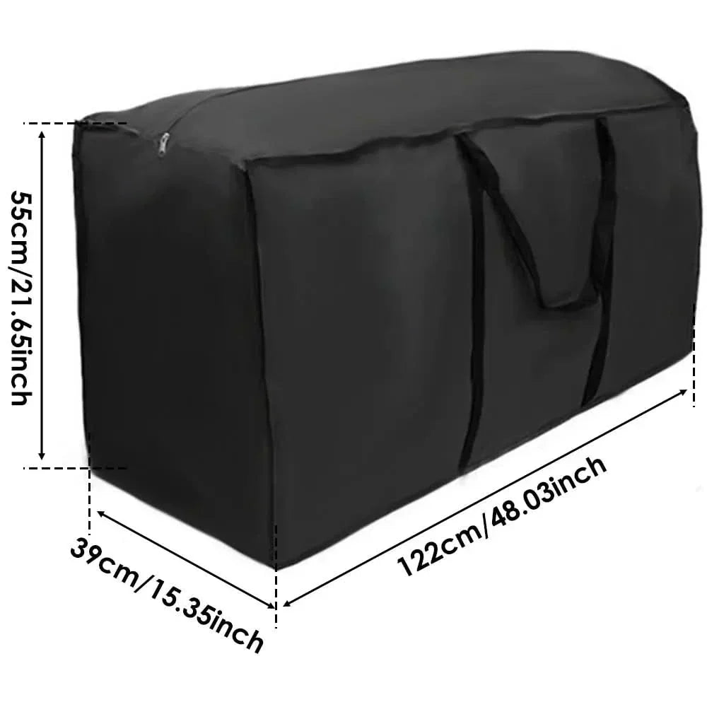 Oak & Coral | Outdoor Furniture Storage Bag – Waterproof Storage Bag Made of 210D Oxford Fabric for Garden Furniture