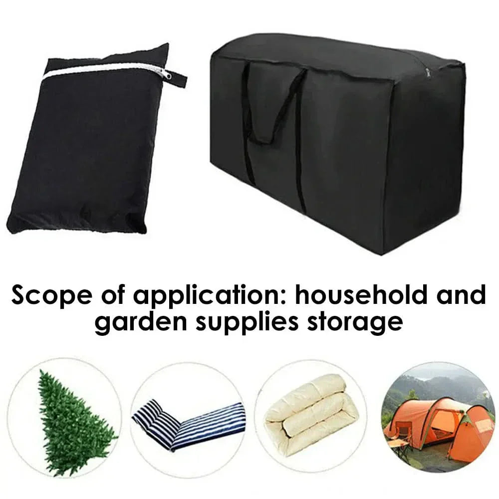 Oak & Coral | Outdoor Furniture Storage Bag – Waterproof Storage Bag Made of 210D Oxford Fabric for Garden Furniture