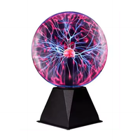 Oak & Coral | Electrifying Plasma Ball Lamp